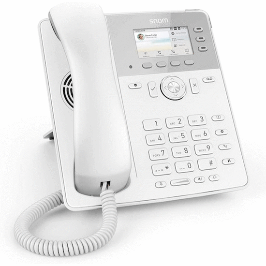 IP ტელეფონი SNOM 00004398 SIP DESK TELEPHONE WLAN, POE IEEE, RJ45, WHITEiMart.ge