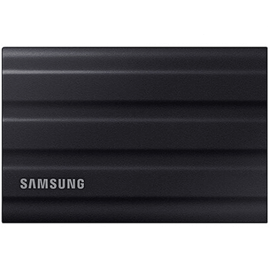მყარი დისკი SAMSUNG PORTABLE SSD T7 2TB SHIELD BLACKiMart.ge
