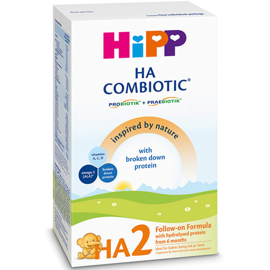 HIPP 2 HA COMBIOTIC (ჰიპოალერგიული, 6 თვიდან, 350 GR)iMart.ge