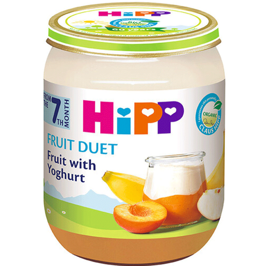 HIPP-ის იოგურტი ხაჭო და ხილი (160 GR)iMart.ge