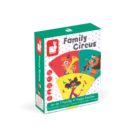 სამაგიდო თამაში JANOD BOARD GAME HAPPY FAMILIES CIRCUS J02755iMart.ge