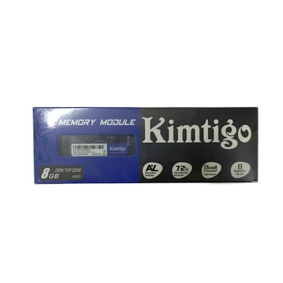 ოპერატიული მეხსიერება KIMTIGO KMLU8G4664800, RAM 8GB, DDR5 UDIMM, 4800MHziMart.ge