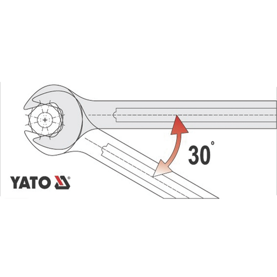 კომბინირებული ქანჩის გასაღები YATO YT0342 (13 MM)iMart.ge