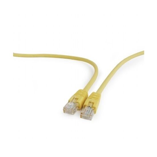 პაჩკორდი CAT5e UTP Patch cord, yellow, 5m PP12-5M/YiMart.ge