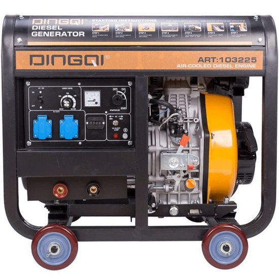 შედუღების მანქანა+გენერატორი DINGQI 103225 (200 A)iMart.ge