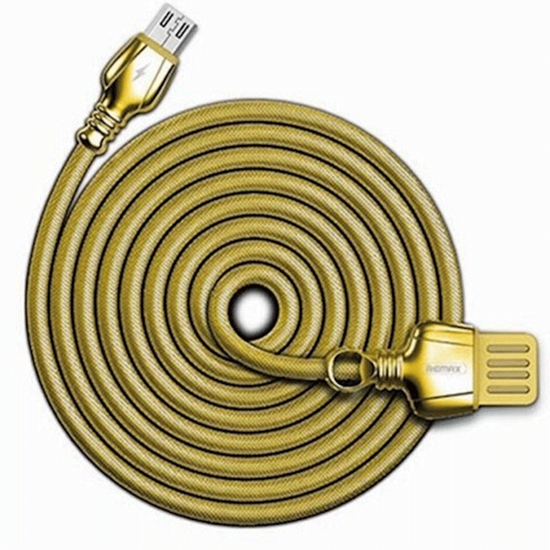 USB კაბელი REMAX KING DATA CABLE FOR MICRO RC-063M GOLDiMart.ge