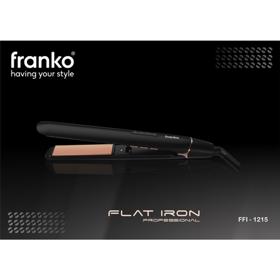 თმის უთო კერამიკის ფირფიტით FRANKO FFI-1215 (230 °C)iMart.ge