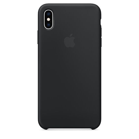 ქეისი  Apple/ iPhone XS Max Silicone Case - Black Model  (MRWE2ZM/A)iMart.ge