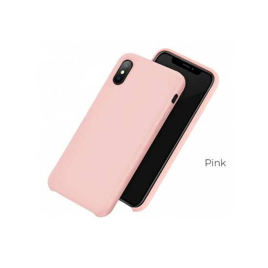 ქეისი  HOCO Pure series protective case for iPhoneXR PINKiMart.ge