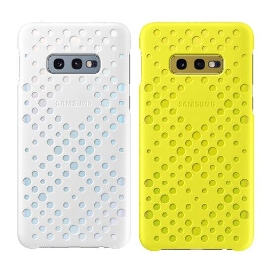 მობილურის ქეისი Samsung S10e White/Yellow (EF-XG970CWEGRU)iMart.ge