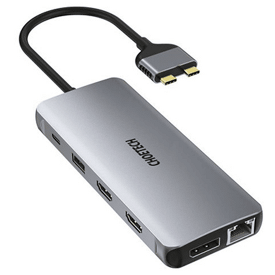 USB ჰაბი CHOETECH HUB-M26 (12 IN 1)iMart.ge