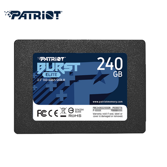 SSD მყარი დისკი PATRIOT BURST ELITE 240GB SATA IIIiMart.ge