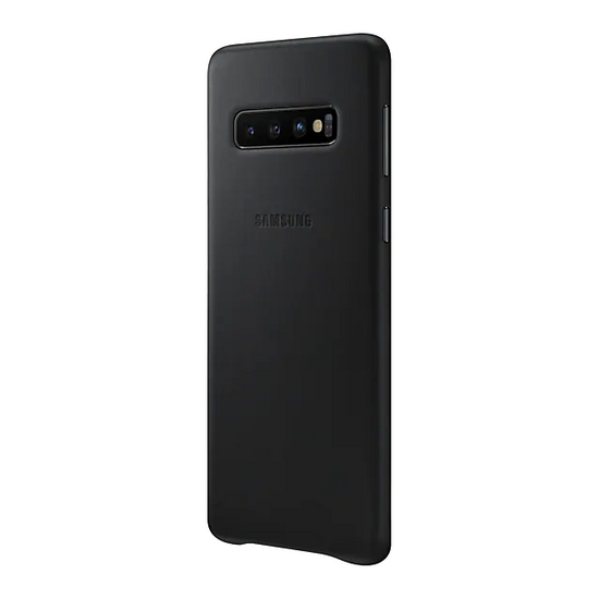 მობილურის ქეისი  Samsung Leather Cover S10  black  (EF-VG973LBEGRU)iMart.ge