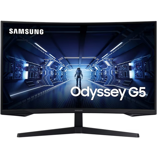 მონიტორი SAMSUNG ODYSSEY G5 LC27G55TQBIXCI (27", 2560X1440)iMart.ge