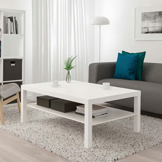 ჟურნალის მაგიდა IKEA LACK NN (118 X 78 სმ) თეთრიiMart.ge