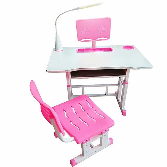 საბავშვო სკამი და მაგიდა განათებით K-1O (70×46×60 სმ) PINKiMart.ge