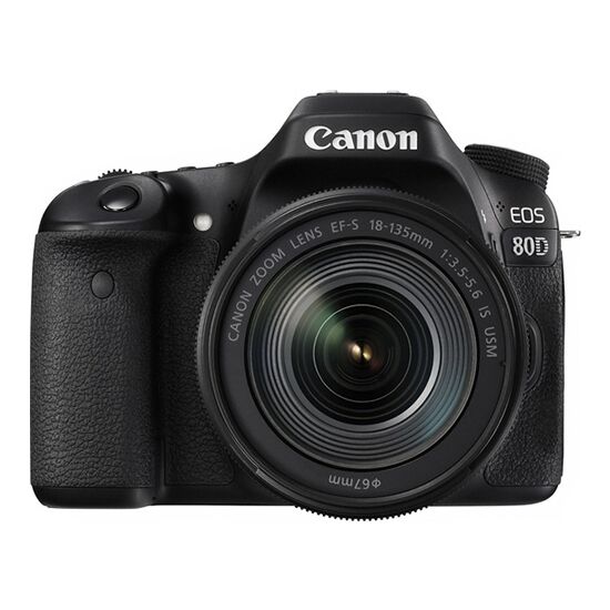 ციფრული ფოტოაპარატი Canon EOS 80D With 18-135mm IS USM LensiMart.ge