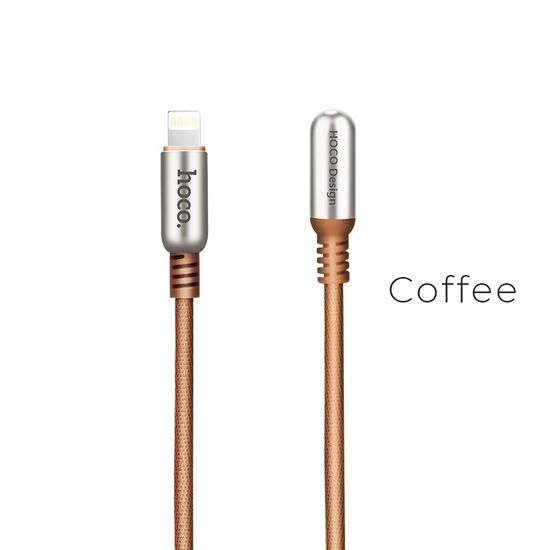 USB კაბელი HOCO U17 Capsule USB Lightning Charging Cable CoffeeiMart.ge