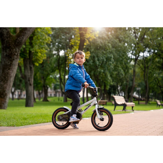 საბავშვო ველოსიპედი MIQILONG BS12 SILVERiMart.ge