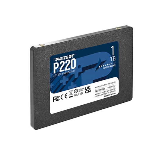 მყარი დისკი PATRIOT P220 1TB SSD SATA 3 2.5"iMart.ge
