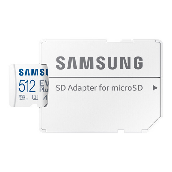 მეხსიერების ბარათი (ჩიპი) SAMSUNG EVO PLUS A2 V30 MICROSDXC UHS-I 512GB СLASS10iMart.ge