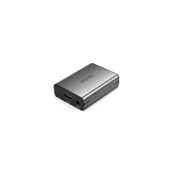 ადაპტერი VENTION AKGH0-EU HDMI NETWORK CABLE EXTENDER (50 M) BLACK METAL TYPEiMart.ge