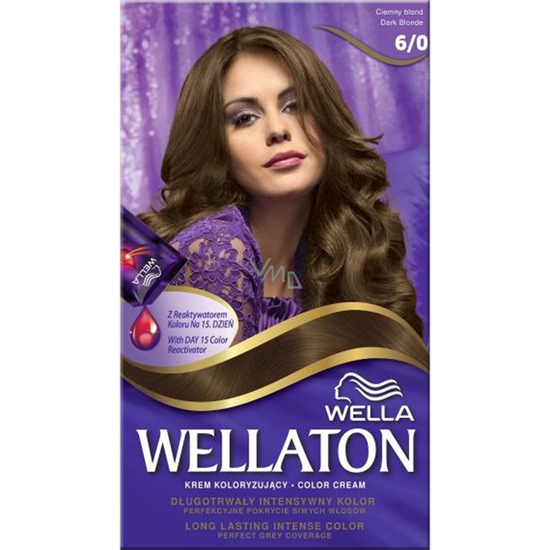 თმის საღებავი WELLATON 6/0 DARK BLONDiMart.ge