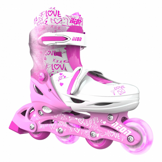 საბავშვო როლიკები 2 IN 1 NEON COMBO CYBER SKATES NT31P4 (34-37)iMart.ge