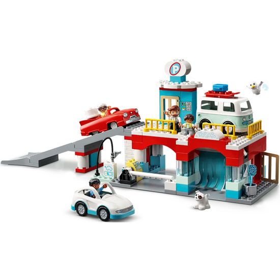 სათამაშო ლეგო LEGO PARKING GARAGE AND CAR WASHiMart.ge