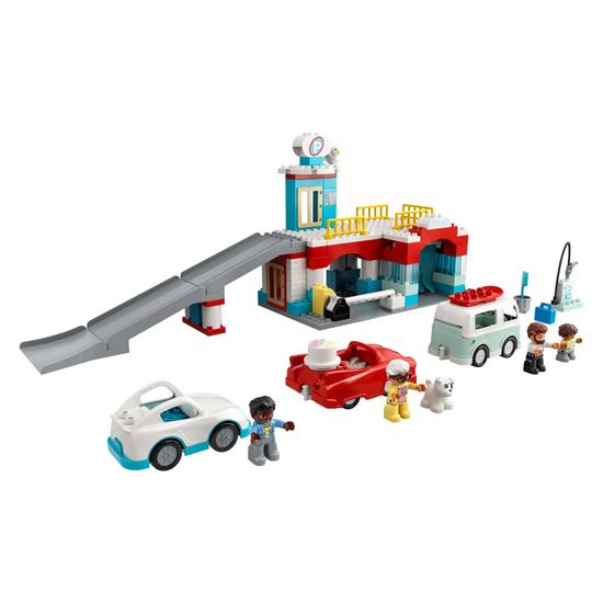 სათამაშო ლეგო LEGO PARKING GARAGE AND CAR WASHiMart.ge