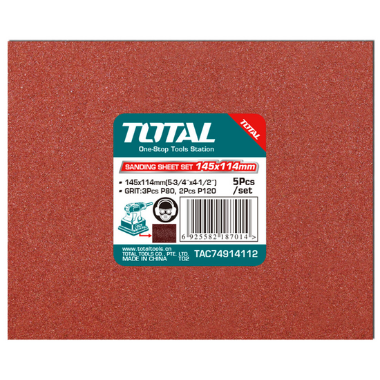 ზუმფარის ქაღალდის ნაკრები TOTAL TAC74914112 (5 ც)iMart.ge