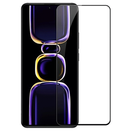 ეკრანის დამცავი GLASS PRO+ FULL SCREEN TEMPERED GLASS 111D XIAOMI POCO F5 PRO BLACKiMart.ge