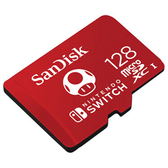 მეხსიერების ბარათი (ჩიპი) SANDISK LICENSED MEMORY CARDS FOR NINTENDO SWITCH 128GBiMart.ge