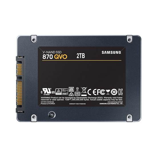 გარე მყარი დისკი SAMSUNG SSD 870 QVO 2TB SSD MZ-77Q2T0BWiMart.ge