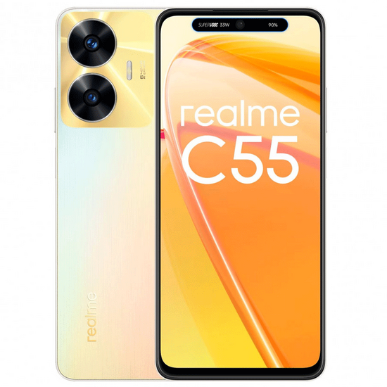 მობილური ტელეფონი REALME C55 RMX3710 SUNSHOWER (1080 X 2400, 8 GB, 256 GB)iMart.ge