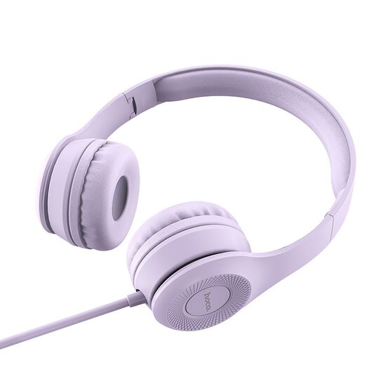 ყურსასმენი  Hoco W21 Graceful charm wire control headphones PurpleiMart.ge