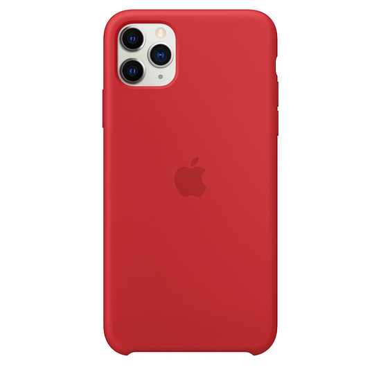 მობილურის ქეისი Apple/ iPhone 11 Pro Max Silicone Case - (PRODUCT)RED (MWYV2ZM/A)iMart.ge