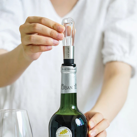 ღვინის ბოთლის ელექტრო სახსნელის ნაკრები XIAOMI CIRCLE JOY ELECTRIC WINE OPENER GIFT SET 4 IN 1iMart.ge