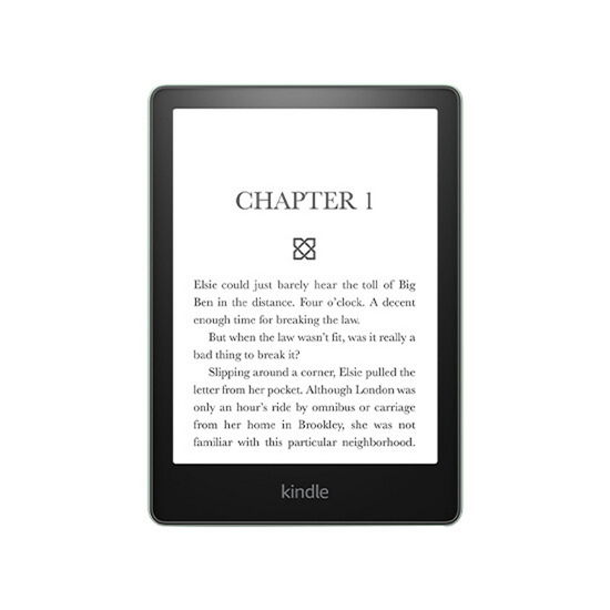 ქინდლი (ელექტრონული წიგნი) AMAZON KINDLE PAPERWHITE (6.8", 16GB) AGAVE GREENiMart.ge