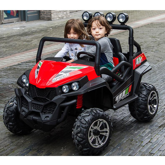 ბავშვის ელექტრო მანქანა S2588-1 BIG-R BIG BUGGY ტყავის სავარძლითiMart.ge