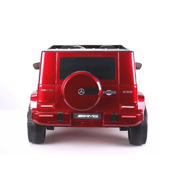 ბავშვის ელექტრო მანქანა MERCEDES AMG S307-PURPLE ტყავის სავარძლითiMart.ge