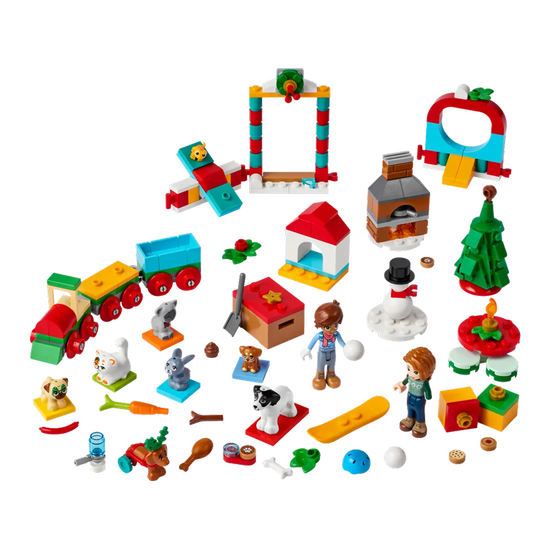 წინა საახალწყო სასაჩუქრე სათამაშოების ნაკრები LEGO FRIENDS ADVENT CALENDAR (41758)iMart.ge