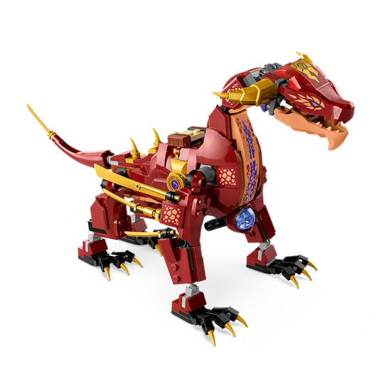 მებრძოლი დრაკონის სათამაშო LEGO HEATWAVE TRANSFORMING LAVA DRAGON (71793)iMart.ge