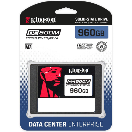 SSD მყარი დისკი KINGSTON 960G DC600M (MIXED-USE) 2.5” ENTERPRISE SATA SSDiMart.ge