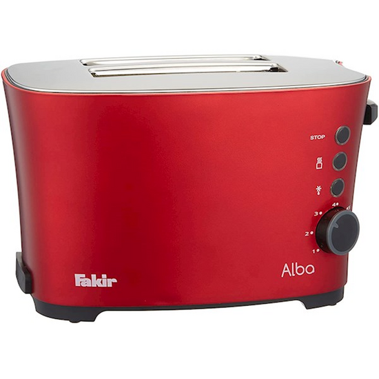 ტოსტერი FAKIR ALBA TOASTER - ROUGE (980 W)iMart.ge