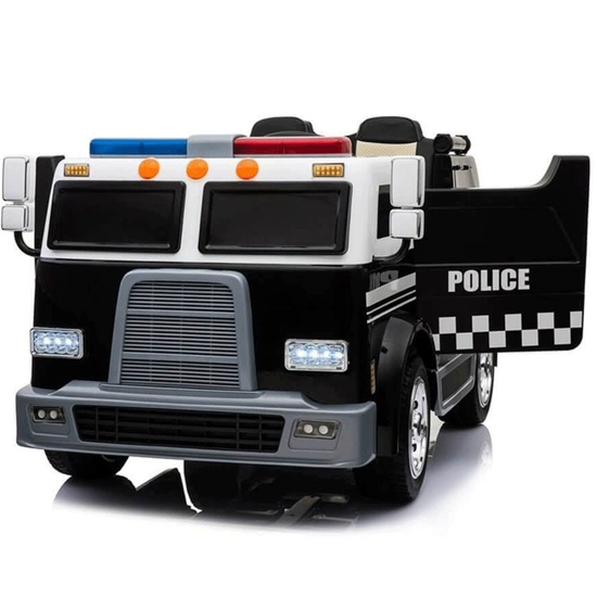 ბავშვის ელექტრო მანქანა POLICE-LL911 BLACKiMart.ge