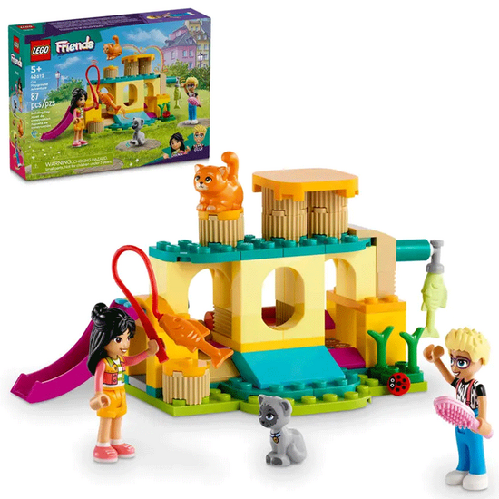 კონსტრუქტორი LEGO FRIENDS CAT PLAYGROUND ADVENTUREiMart.ge