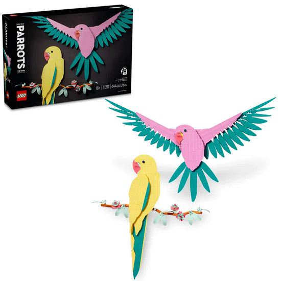 კონსტრუქტორი LEGO ART THE FAUNA COLLECTION – MACAW PARROTSiMart.ge