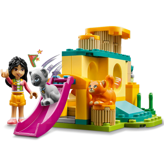 კონსტრუქტორი LEGO FRIENDS CAT PLAYGROUND ADVENTUREiMart.ge