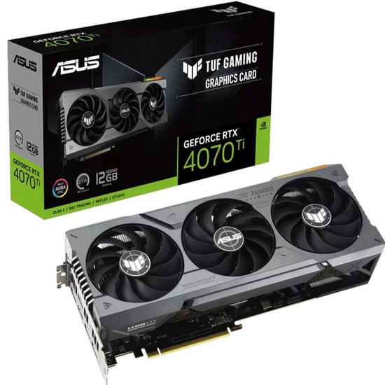 ვიდეო დაფა ASUS TUF GAMING GEFORCE RTX 4070 TI 12GB GDDR6X (90YV0IJ1-M0NA00)iMart.ge